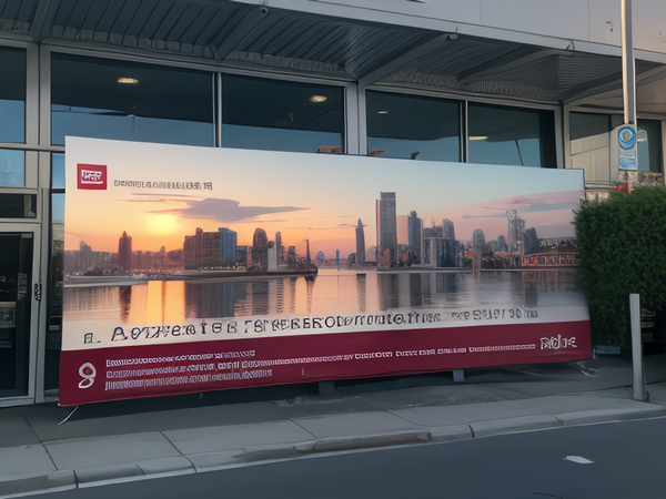 鄭州房地產(chǎn)噴繪廣告