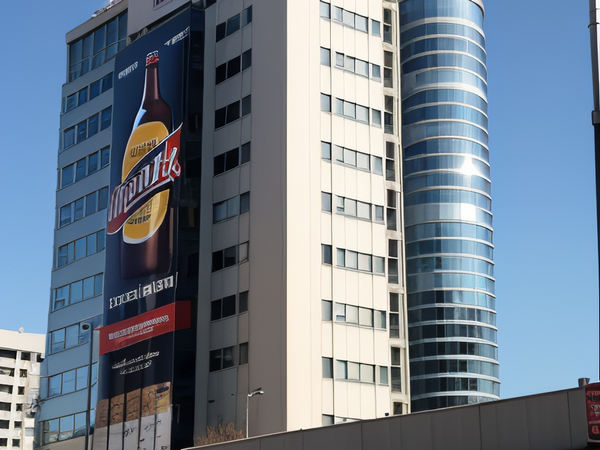 鄭州樓體噴繪廣告