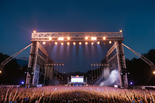 河南農(nóng)村搭戲臺(tái)租賃桁架需要多少錢